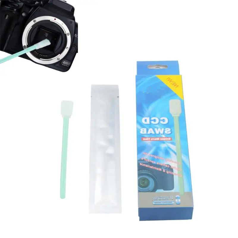 6 шт. CCD COMS Sensor Clean Cotton Swab для камеры Nikon Canon Sony|Чистящие средства камер| |