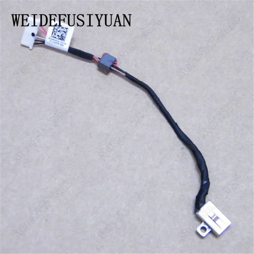 50-100PCS DC Power Jack Socket Connector Wire Harness for Dell Inspiron 14 15-3458 3558 5455 5458 5459 5558 V3558 V3559