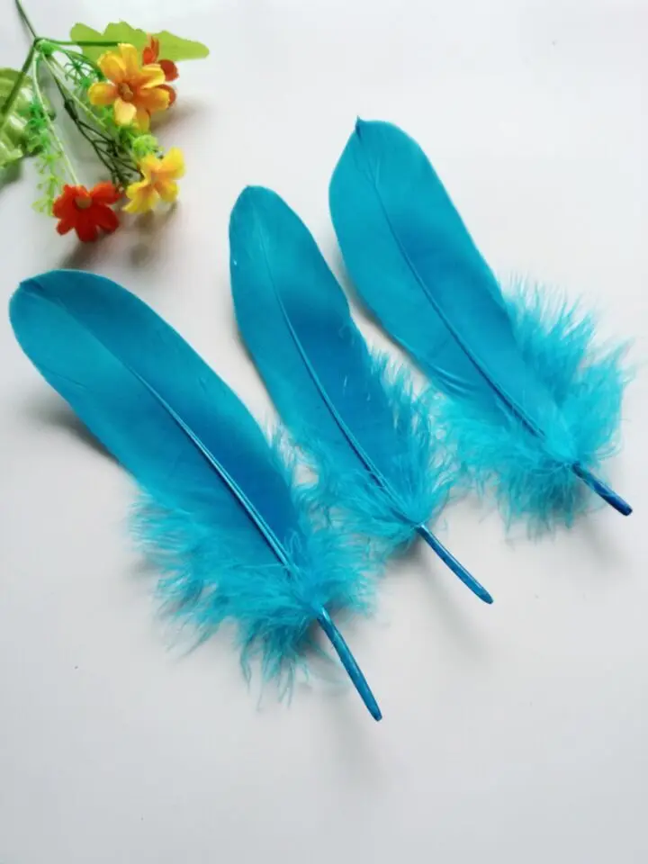 Новинка! Натуральные гусиные перья 5 7 дюймов/13 18 см 20 шт.|goose feathers|feather wholesalerswholesale
