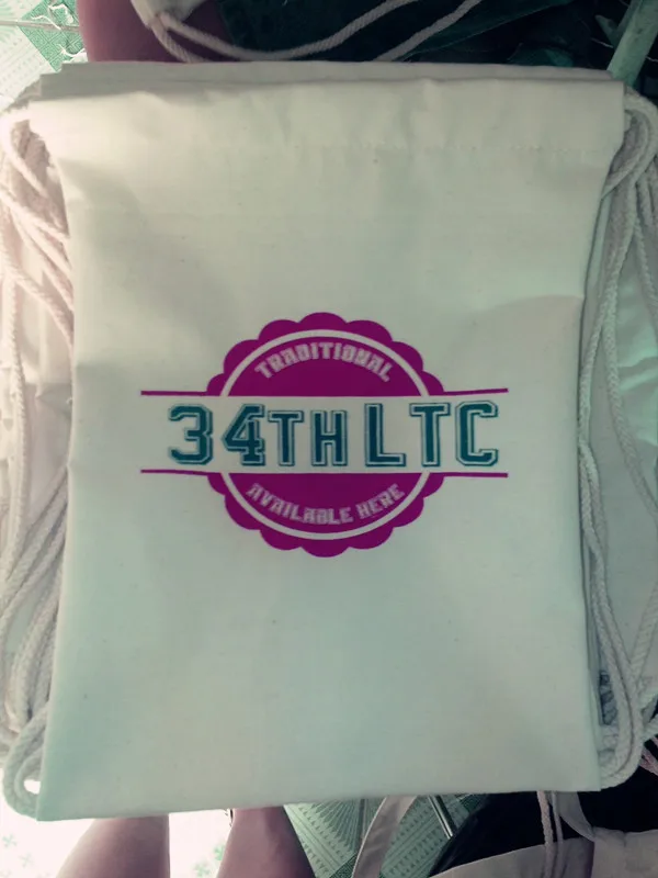 500 шт/партия индивидуальный хлопковый холст Tote Drawstring сумки Подарочный пакет сумка Экологичная сумка для хранения продуктов для одежды детей