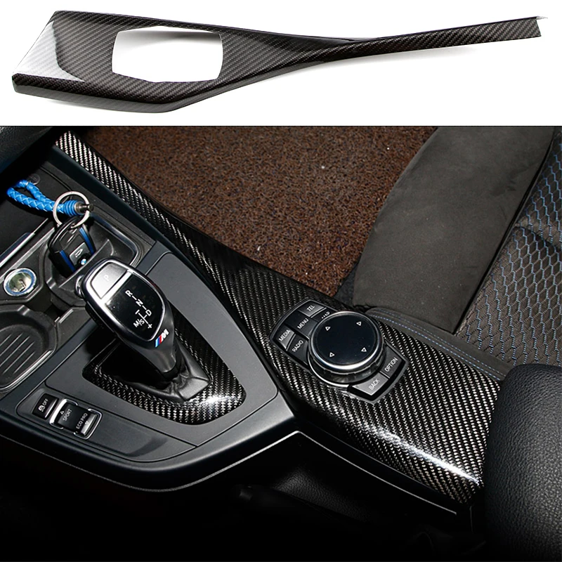 Панель управления из углеродного волокна для BMW 2 Series F22 14 17 & 1 F20 12 16|bmw f20 carbon trim|bmw
