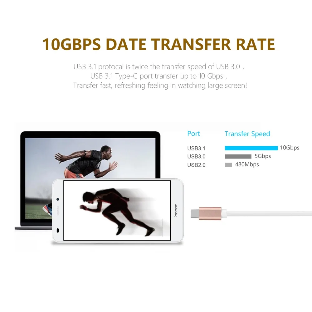 Новый USB3.1 USB c Тип C адаптер VGA для MacBook Pro microsoft Lumia 950XL/950 Huawei matebook Chromebook|adapter for