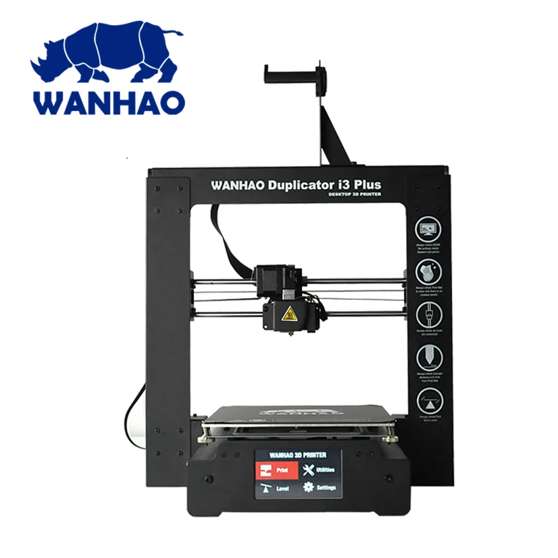 Новый обновленный 3D принтер wanhao I3 plus mark II большого размера и с автоматическим