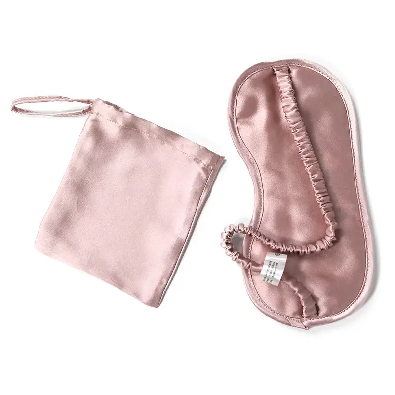 100% натуральная шелковая маска для глаз спящий Блиндер дышащая здоровая мягкая