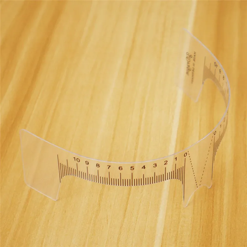 1 шт. горячая Распродажа многоразовый! Полупостоянная линейка для бровей Профессиональный Для женщин