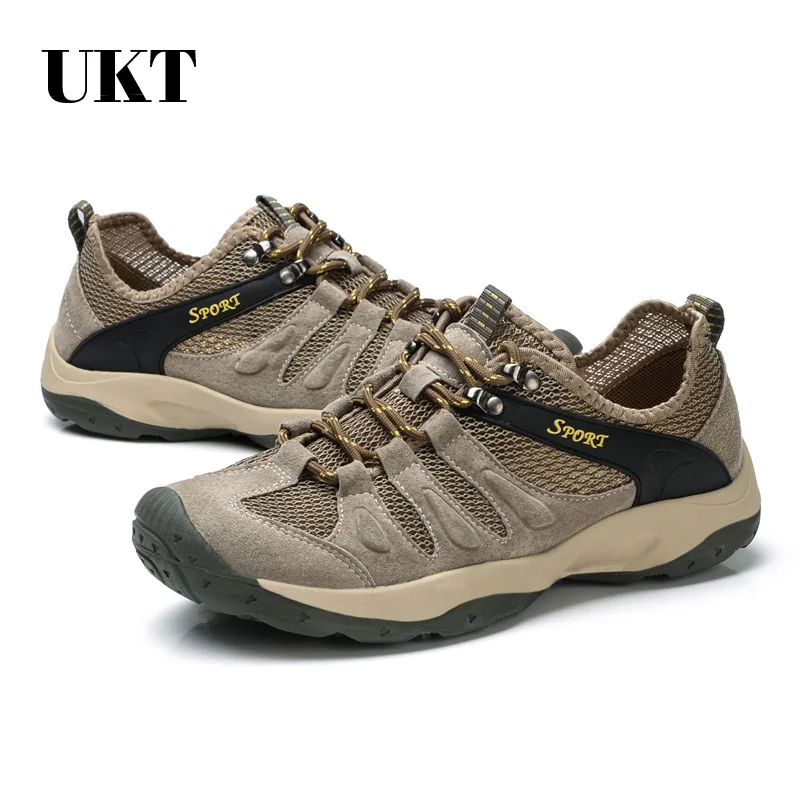 Мужская Уличная походная профессиональная спортивная Треккинговая обувь из