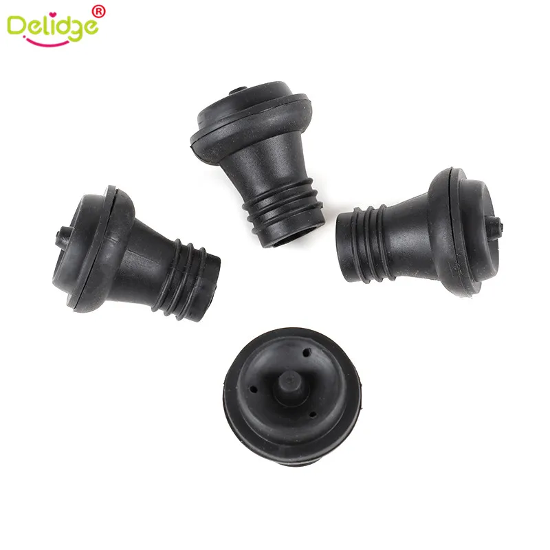 Delidge 4 шт./компл. Силиконовая пробка для бутылки вина виски шампанского консервная