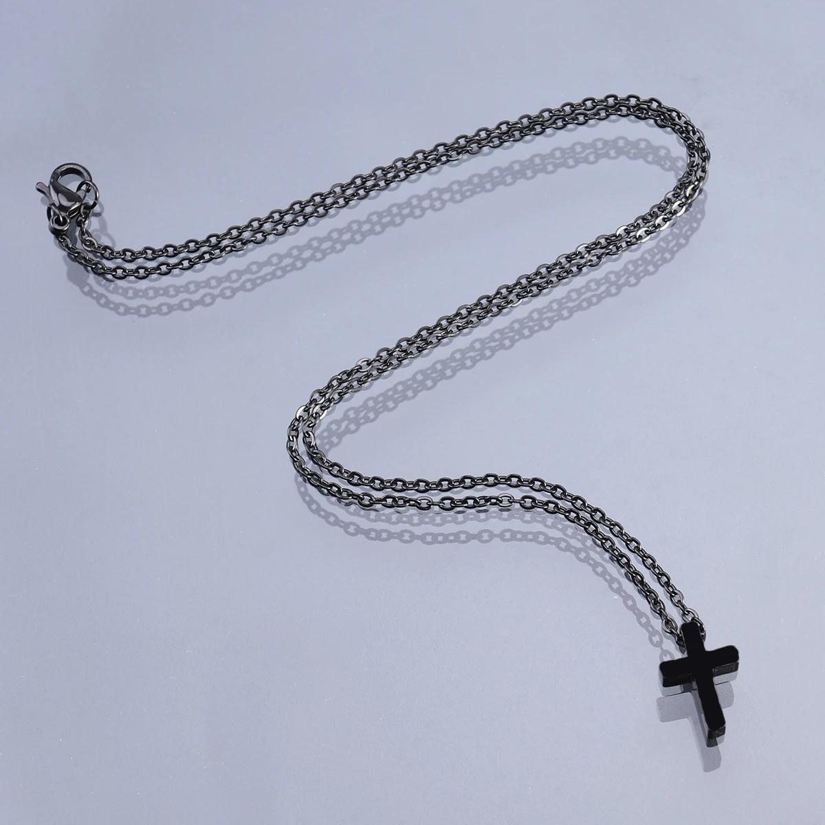 PIXNOR католические ювелирные изделия кулон из титановой стали ожерелье 40 см 45