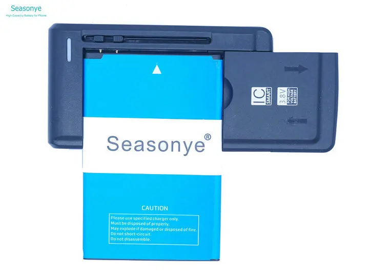 1in1 Сменный аккумулятор 4000mAh 15.2Wh+ универсальное зарядное устройство для Highscreen power Rage Batterie Bateria Batterij - Цвет: 1in1
