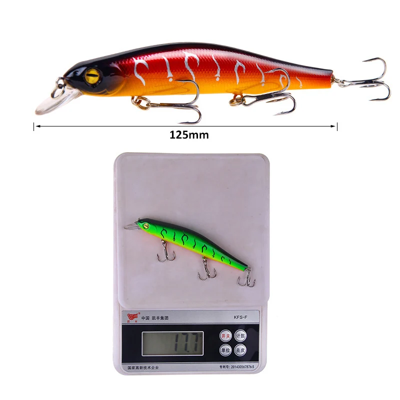 Topwater Рыбная приманка вобблер гольян качественные крючки магнитное направляющее