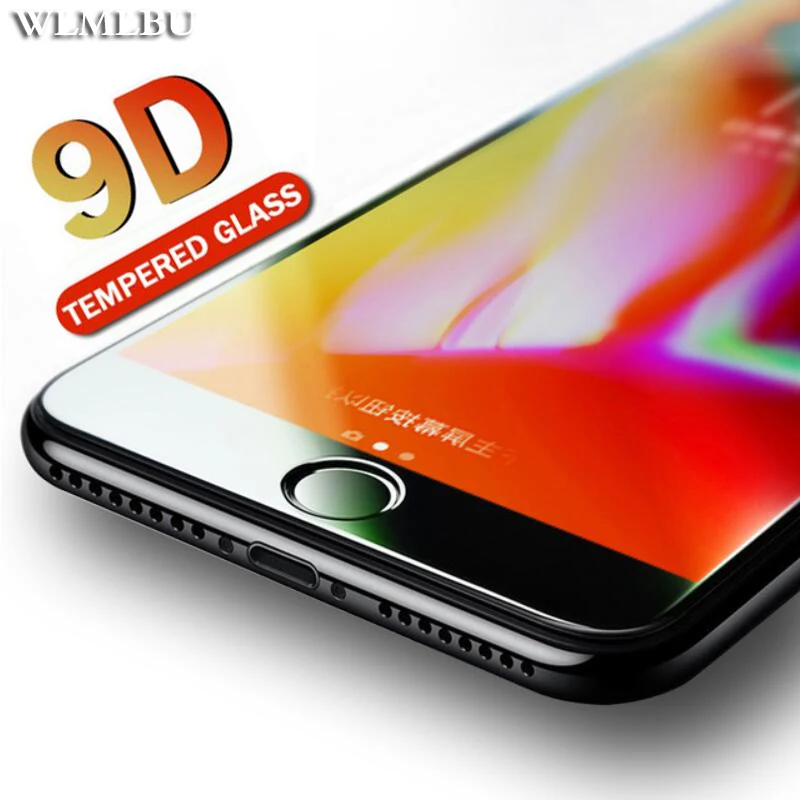 Защитное стекло 9D radian для iPhone 7 6s 8 plus экрана XS MAX XR закаленное 9H|Защитные стёкла и