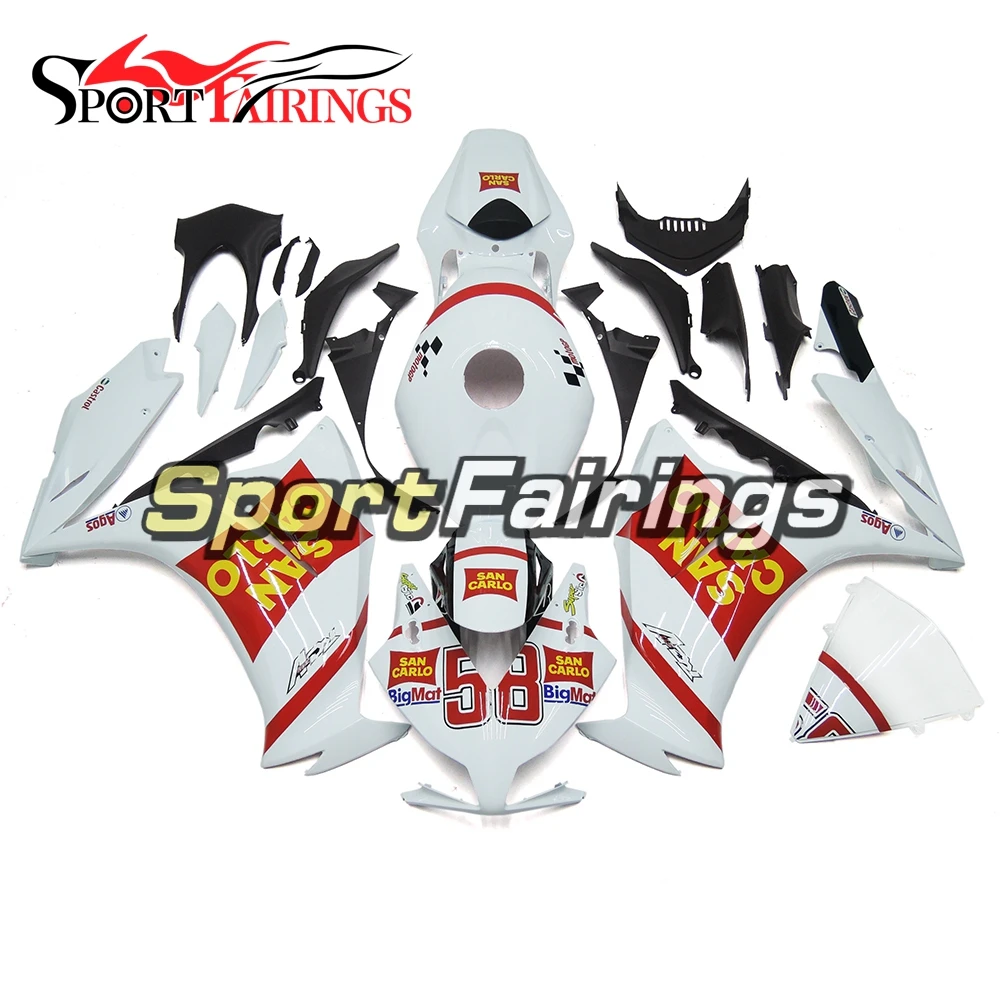 

Fairings For Honda CBR1000RR 12 13 14 2012 2013 2014 ABS Motorcycle Fairing Kit Bodywork Motorbike Cowling White Red Black New