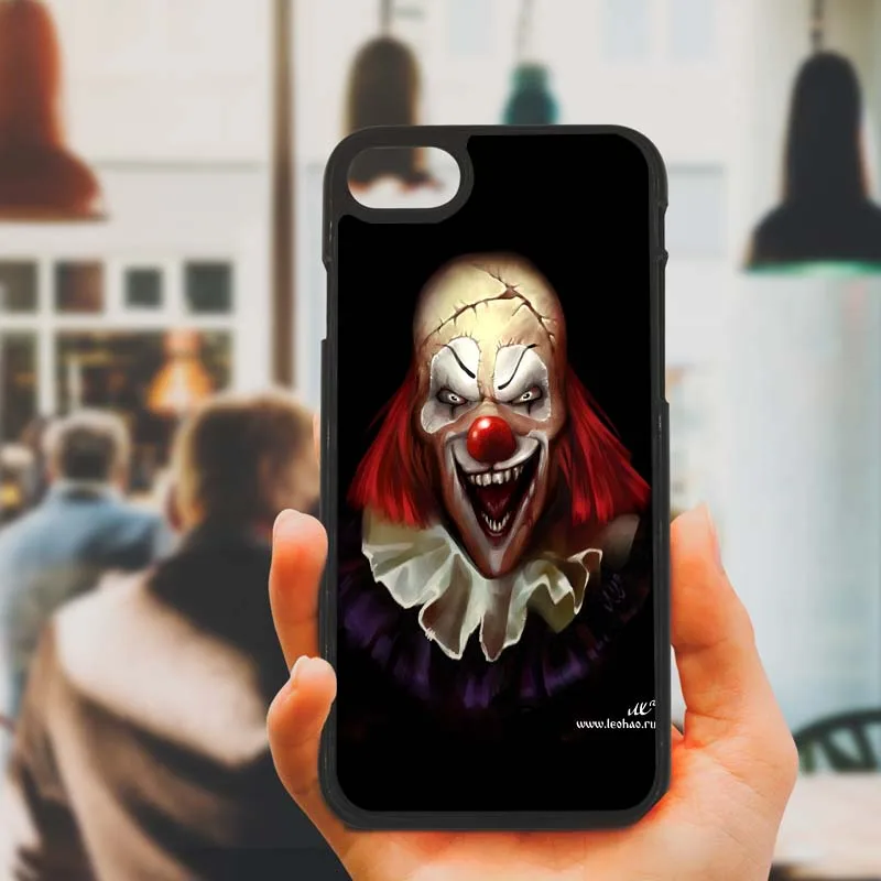 Clown футболка флоат-это Мультипликационный сотовые твердый корпус для телефона