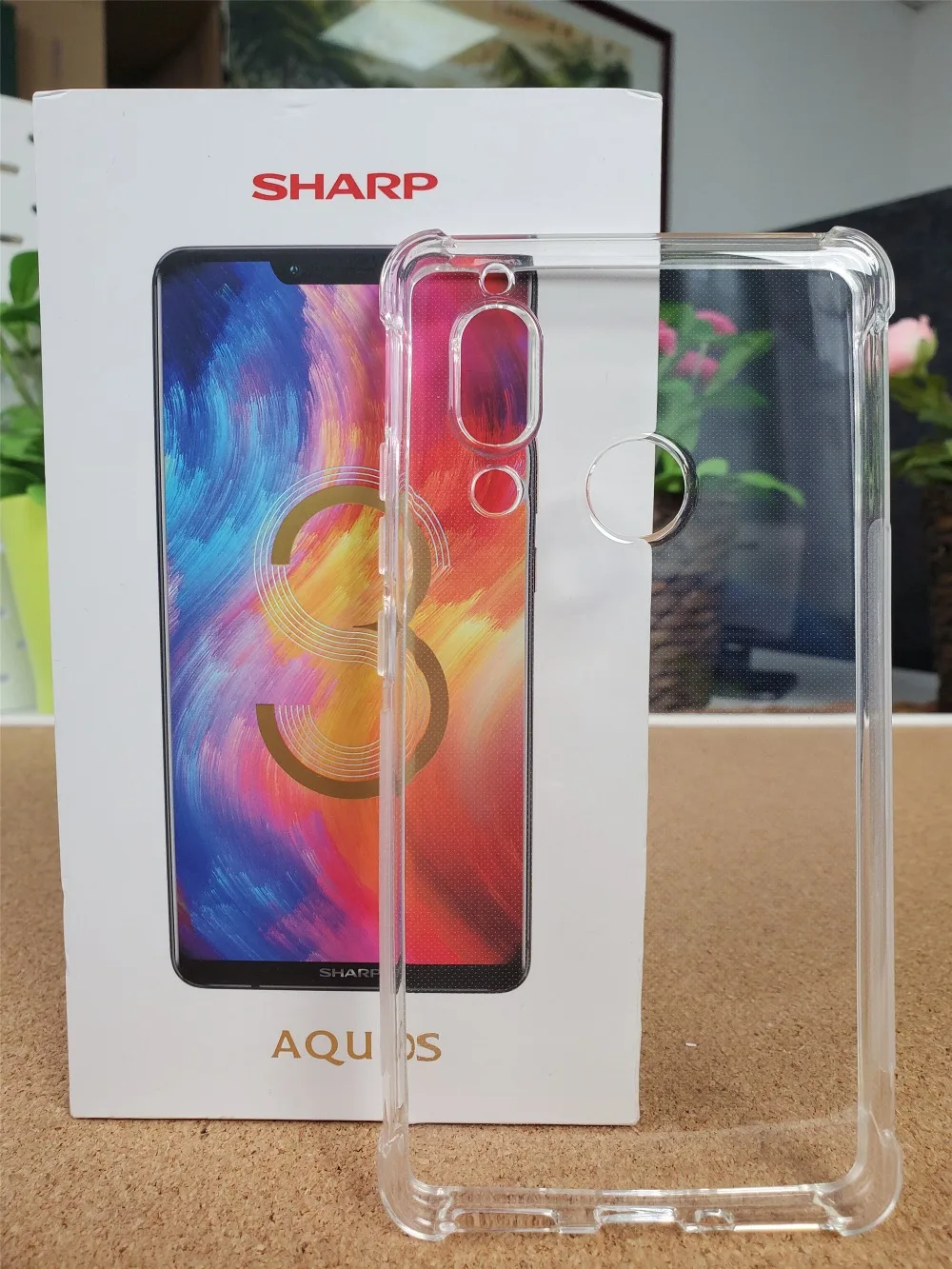 SHARP AQUOS S3 6,0-дюймовый FHD+ 4 ГБ ОЗУ 64 ГБ ПЗУ Snapdragon 630 Octa Core Android 8.0 12.0MP+ 13.0MP NFC с двумя камерами 3200 мАч