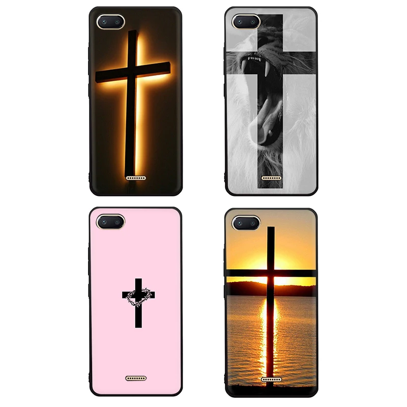 Bible Jesus Christ Christian Cross Soft Phone Cover Case for Redmi K20 5 6 7 A S2 GO Note 8 Pro 4 4X | Мобильные телефоны и