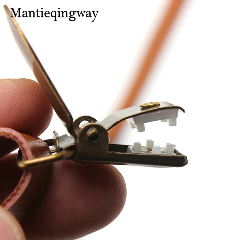Женские и мужские подтяжки Mantieqingway регулируемые из искусственной кожи с ремнем