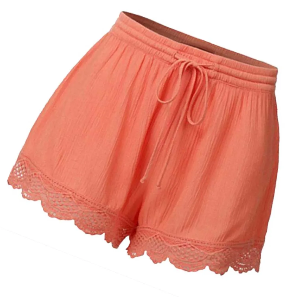 1 шт. популярные женские штаны с эластичной резинкой на талии пляжные шорты