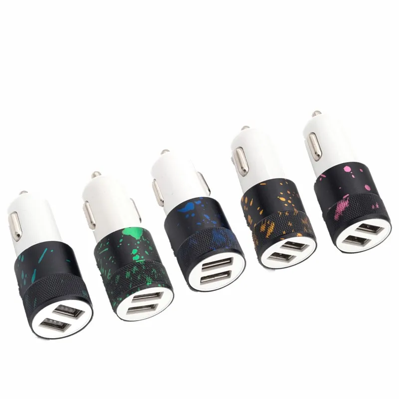 

Автомобильное зарядное устройство с двумя usb-портами, 2,1 А + 1 А