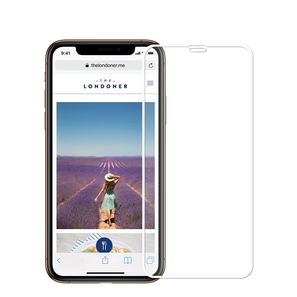MOFi for iPhone XR Glass Tempered 2.5D Full Cover Film 6.1 Screen Protector Protective | Мобильные телефоны и аксессуары