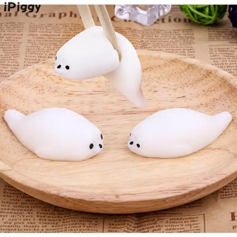 Сжимаемые антистрессовые игрушки Mochi мягкие липкие для домашних животных