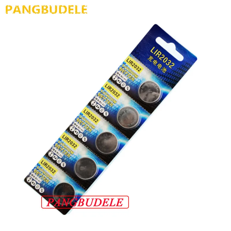 Литий ионный аккумулятор 5xlir2032 40 мАч 3 6 В|coin battery|button cell batterybutton |