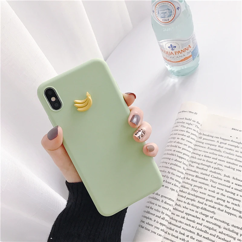 Милый 3D силиконовый чехол для iphone X XR XS 11 Pro MAX 6S 7 8 plus samsung S10 S9 S8 Note 10 9|Бамперы| |