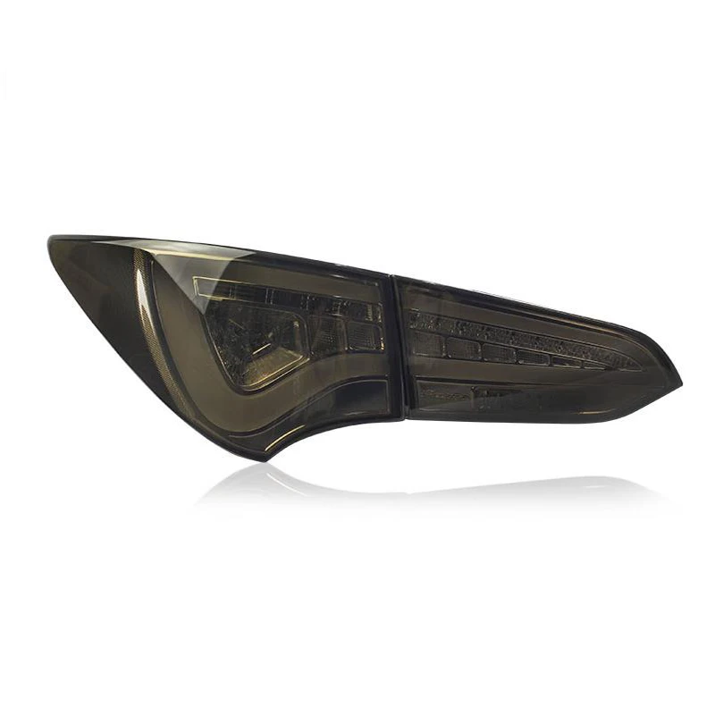 LED Tail Lights For HYUNDAI SANTA FE 2013 For Santafe Rear lights Tail Lamp Brake Red Smoke