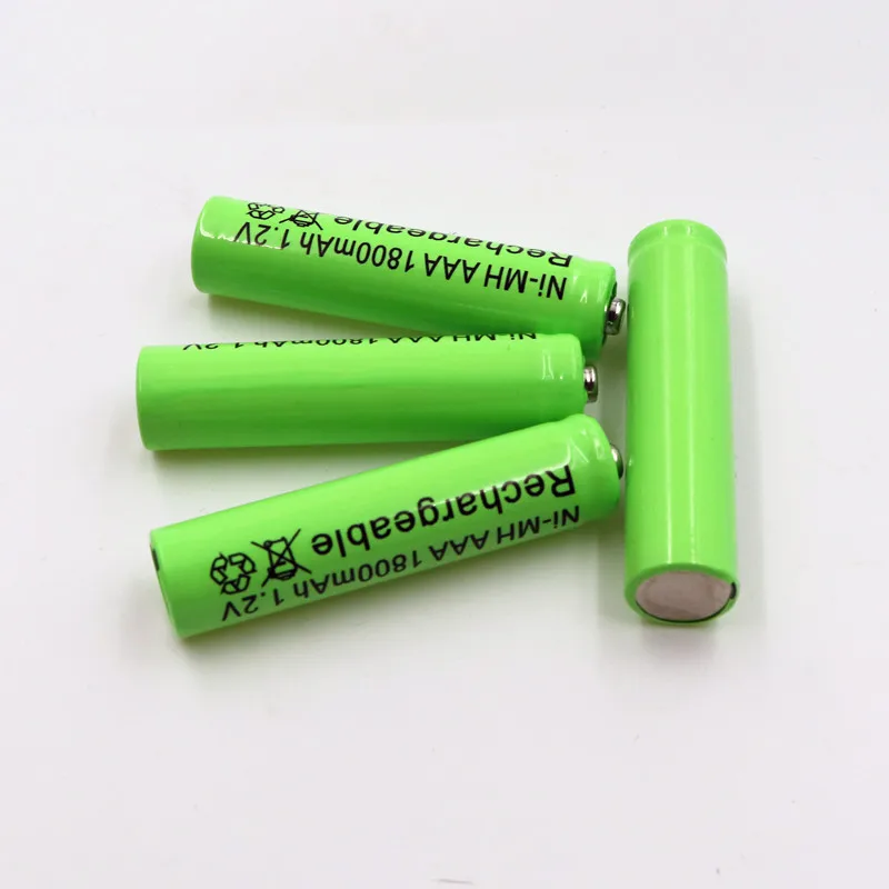 PINTTENEN AAA Rechargeable Battery NiMH 1.2V 1800mAh+USB Universal Smart 3-Slot AA/AAA Charger | Электроника