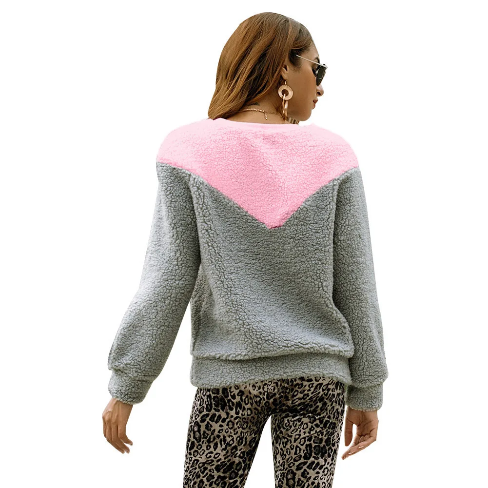 2018 Новое поступление золота катальпа толстовки кофты Повседневная флис полный