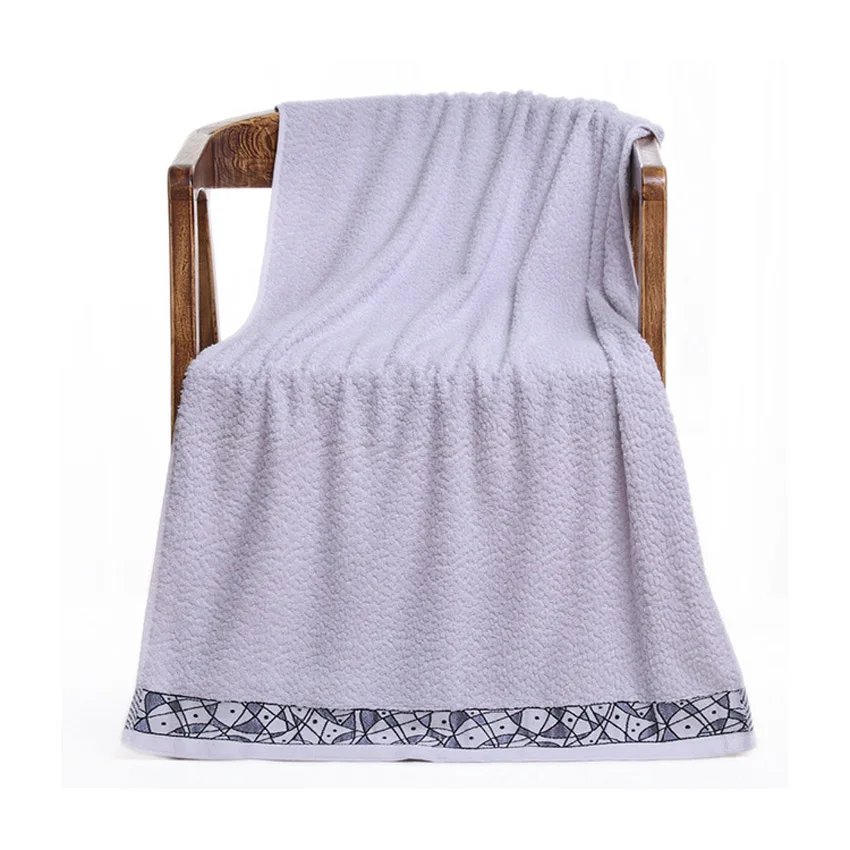 Банное полотенце Жаккард из чистого хлопка s для взрослых домашнее мягкое