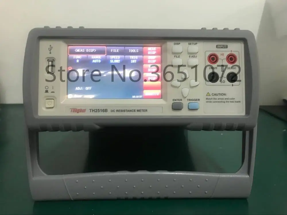 TH2516B микро ом метр DC Низкое Сопротивление для сопротивления
