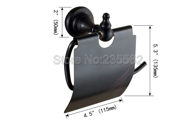 Новый черный масло античная латунь аксессуары для ванной комнаты туалетный