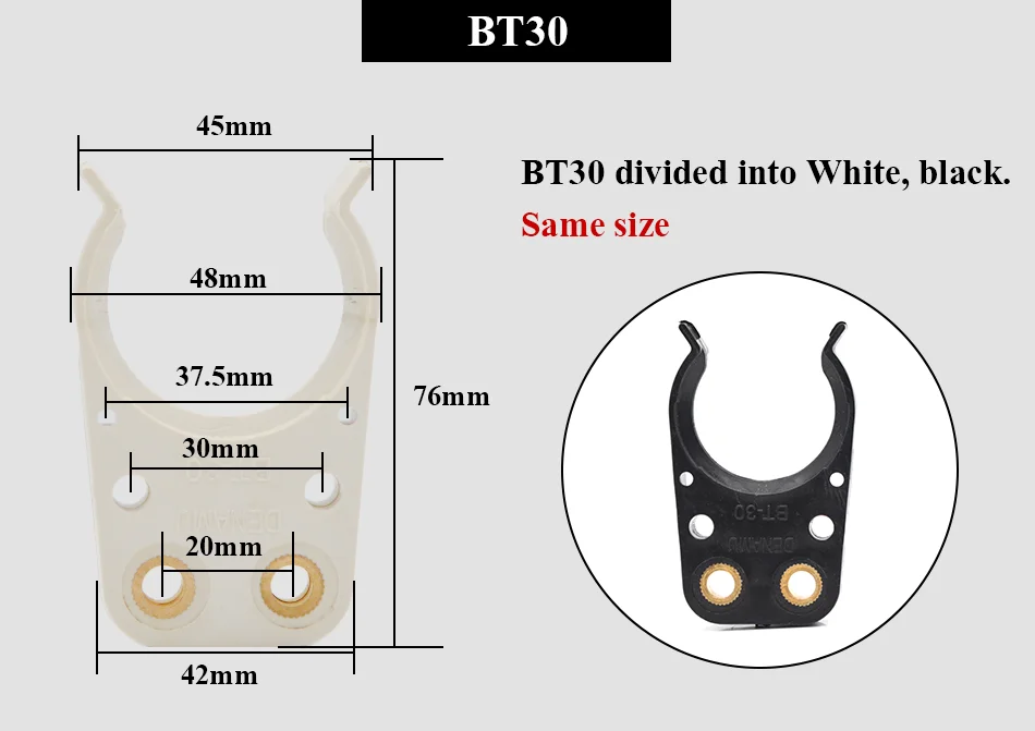 Автоматическая замена инструмента шпиндель нож держатель Нож Коготь BT15 BT20 BT30 BT40 BT50