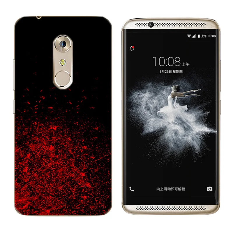 5 2 дюйма для ZTE Axon 7 Mini задняя прозрачная крышка мягкие силиконовые чехлы телефона