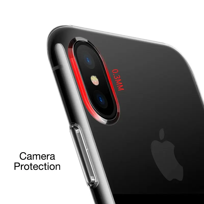 Чехол для телефона RUIPHONE из ТПУ iPhone Xs XR MAX 8 7 Plus 5 5S SE прозрачный чехол | Мобильные