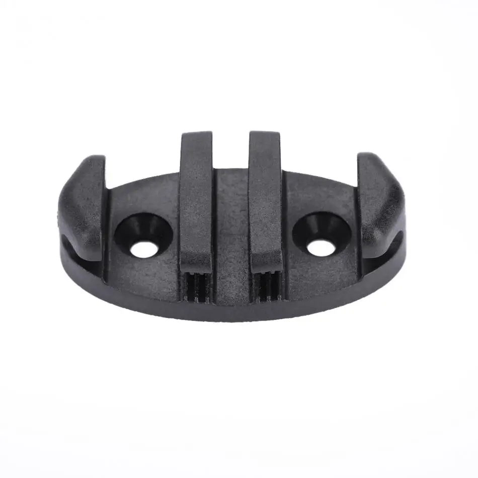 Каяк якорная тележка Cleat Черный Зигзаг стопор для якоря для каноэ колода морской рыбалки лодка Замена гребные лодки Accseeory