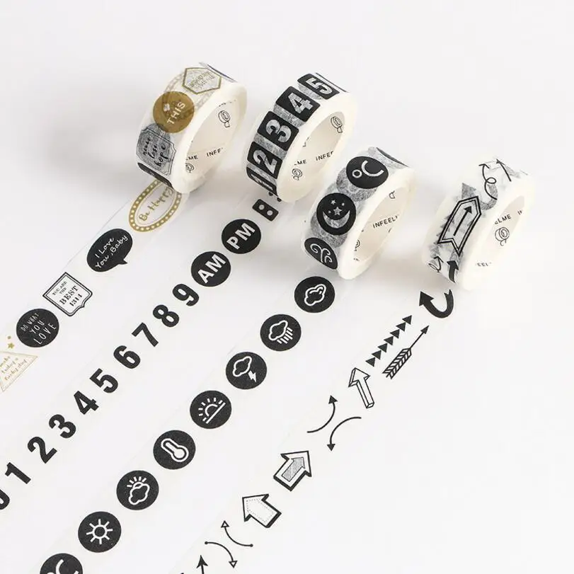 Кофейная жизнь винтажные самодельные наклейки декоративная васи лента DIY