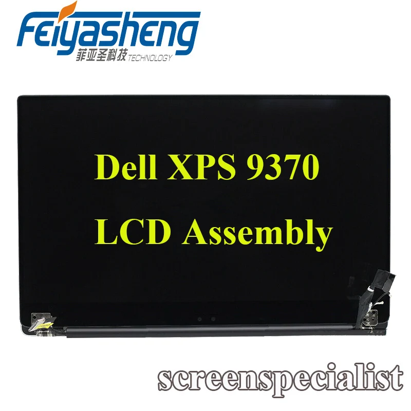 Сенсорный ЖК экран в сборе для DELL XPS 13 9370 3 &quotUHD цвета розового золота класса A
