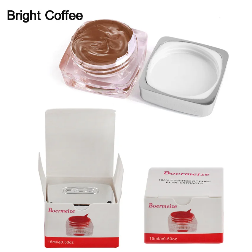 

Ink Pigment Tattoo PCD Permanent Makeup Bright Coffee Eyebrow Microblading Makeup Beauty Ink for Tattoo Machine Non-toxic Supply