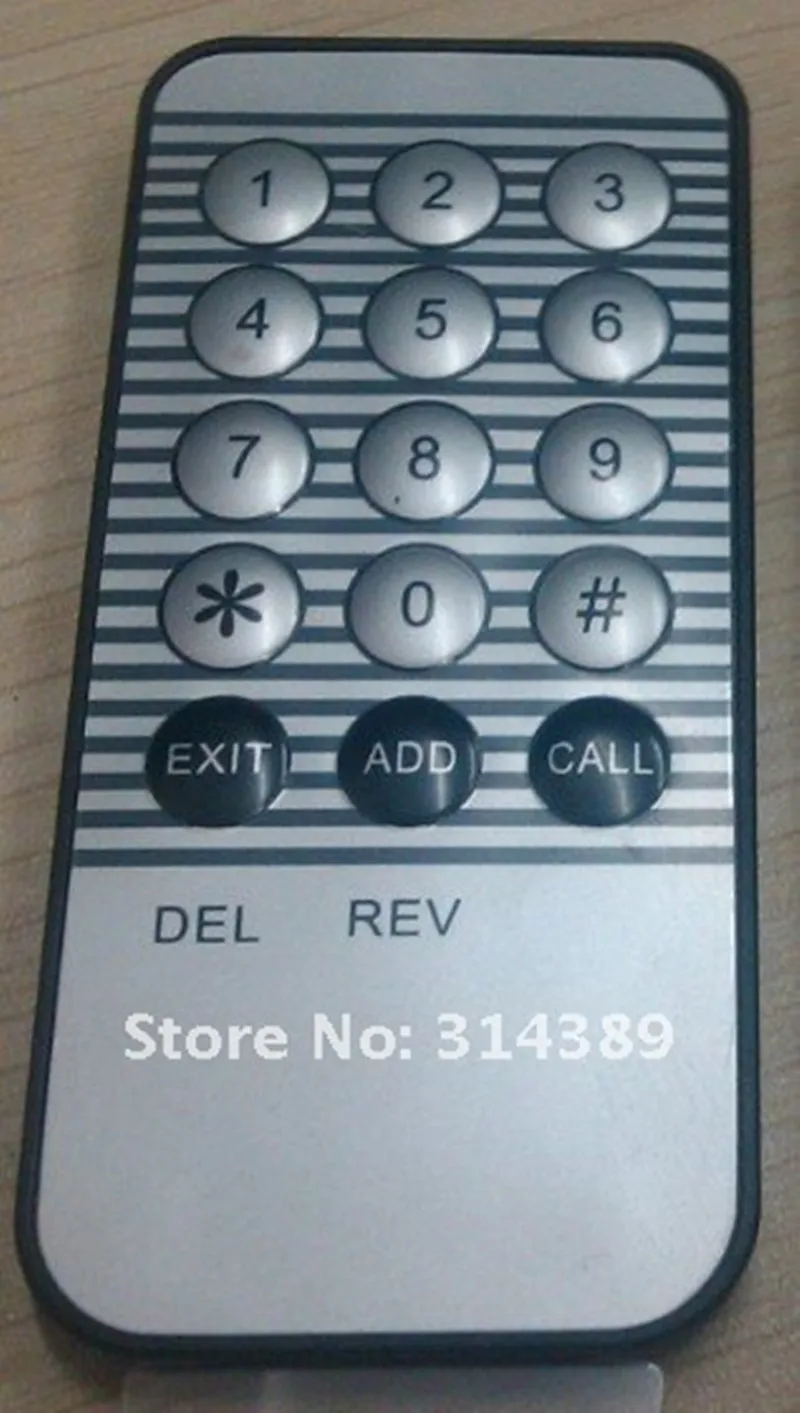 

5000 User Standalone RFID ID card 125Khz infrared remote Access Control PCB including extended antenna