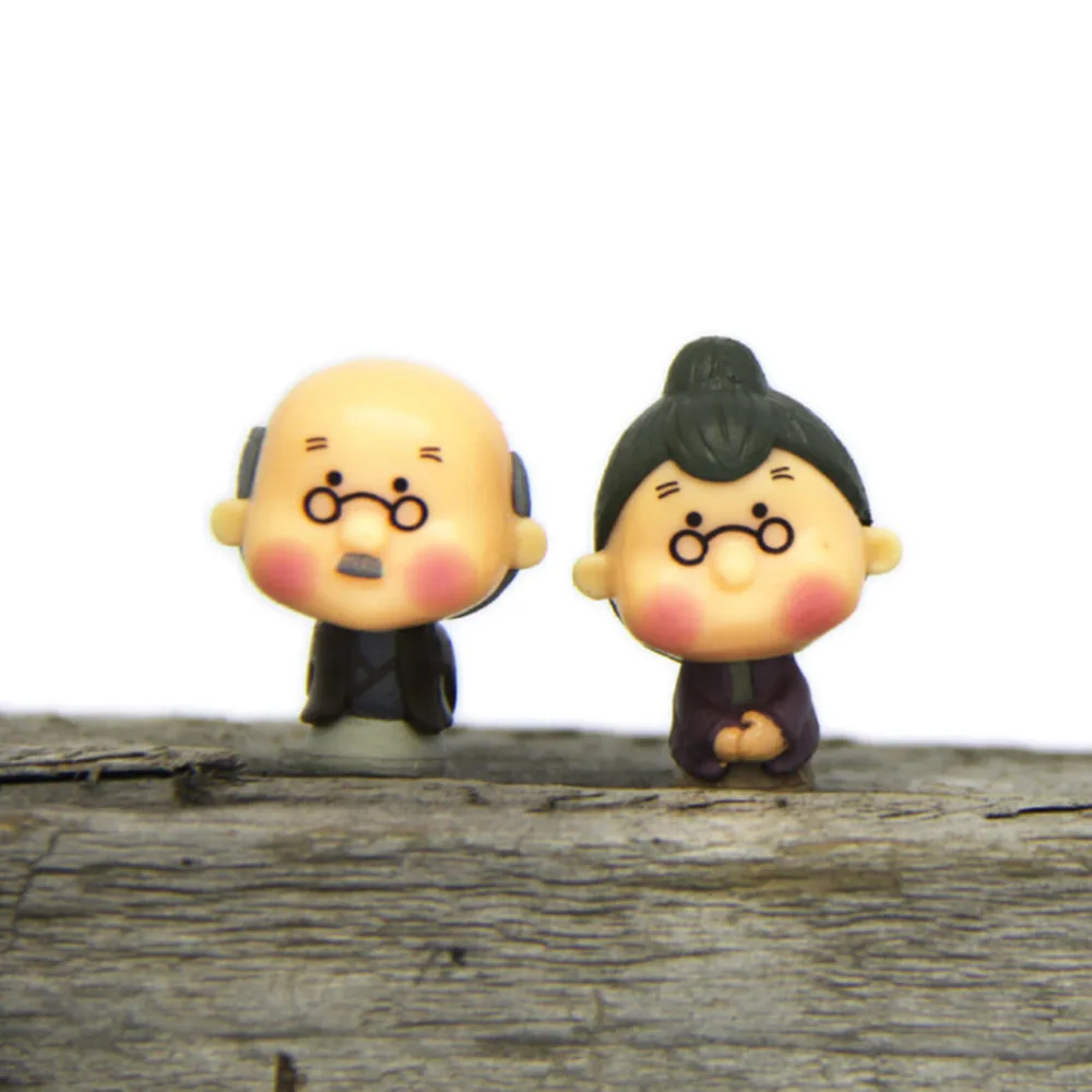 5 пар DIY старинный мини-сказочный сад gnome животных Террариум с мхом домашний декор