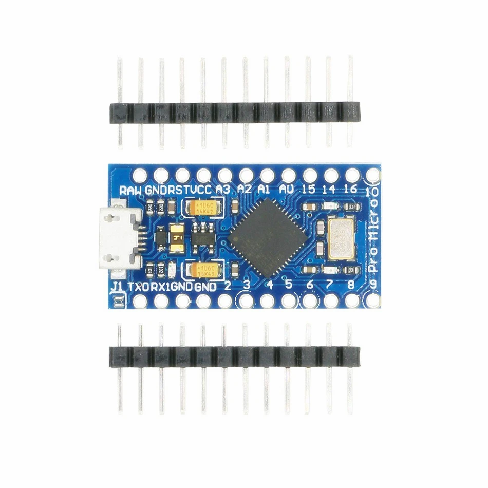 Pro Micro ATmega32U4 5V 16 МГц заменить ATmega328 для arduino Pro Mini с 2 Row штыревые для Leonardo Mini Usb Интерфейс
