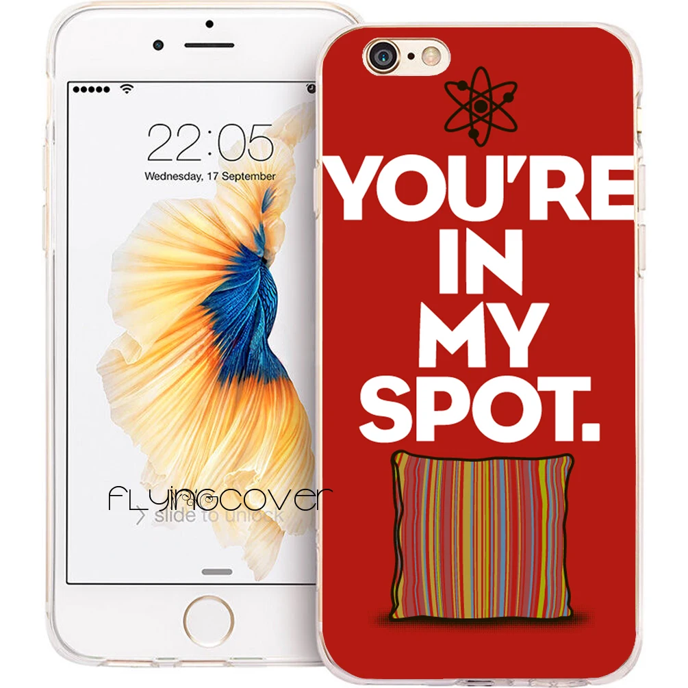 Capa Big Bang Theory My Spot прозрачные мягкие силиконовые чехлы для телефонов iPhone XS Max XR X 7 8 6 S