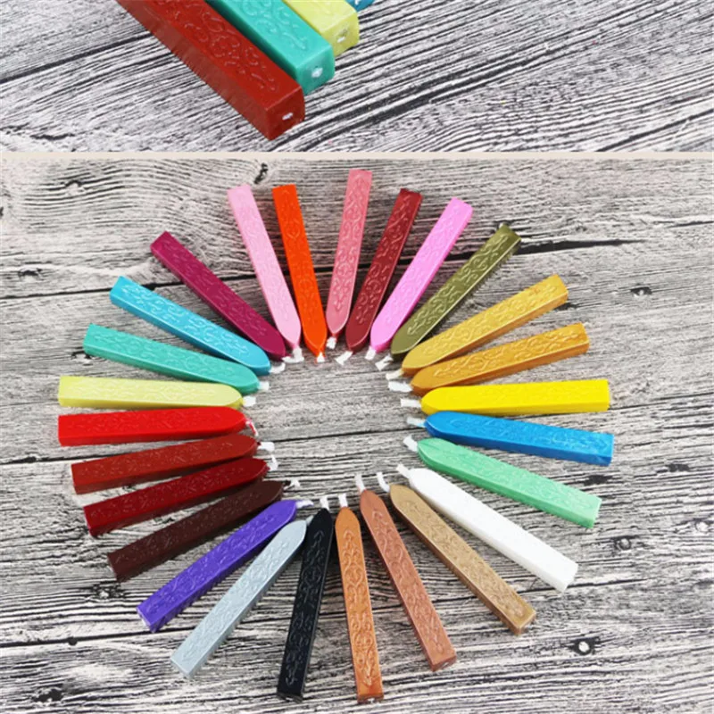 1 шт полоска штамп воск винтажный печать конверт свадебное украшение DIY