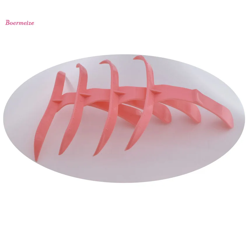 Набор для бровей формовочный трафарет 4 шт. Пластиковый Перманентный макияж