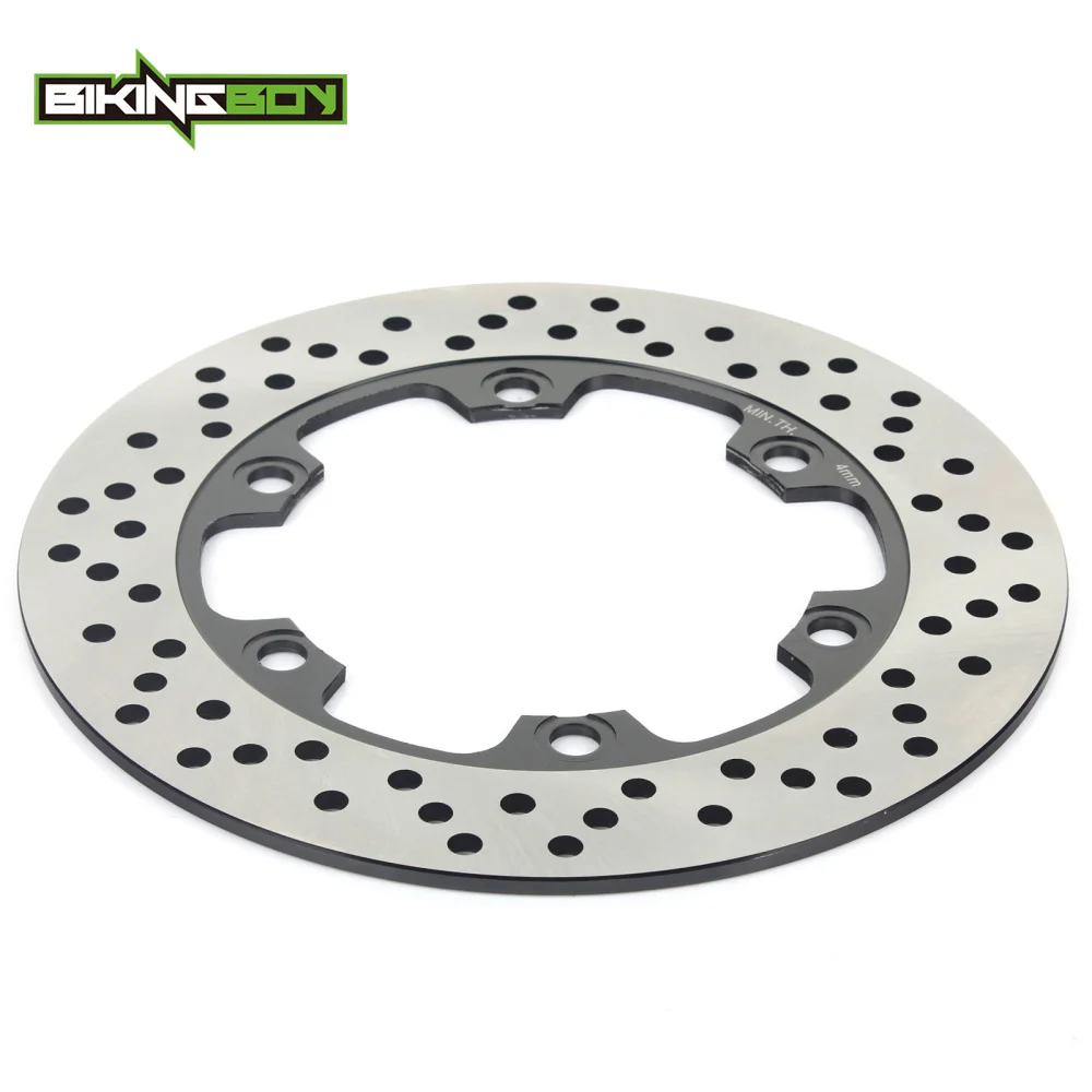 BIKINGBOY задние дисковые тормоза роторный диск для Kawasaki KL KLR 650 87-07 KL KLR 650 Tengai 89 90 91 92 KLE 500 91-07 06 05 04 03 02