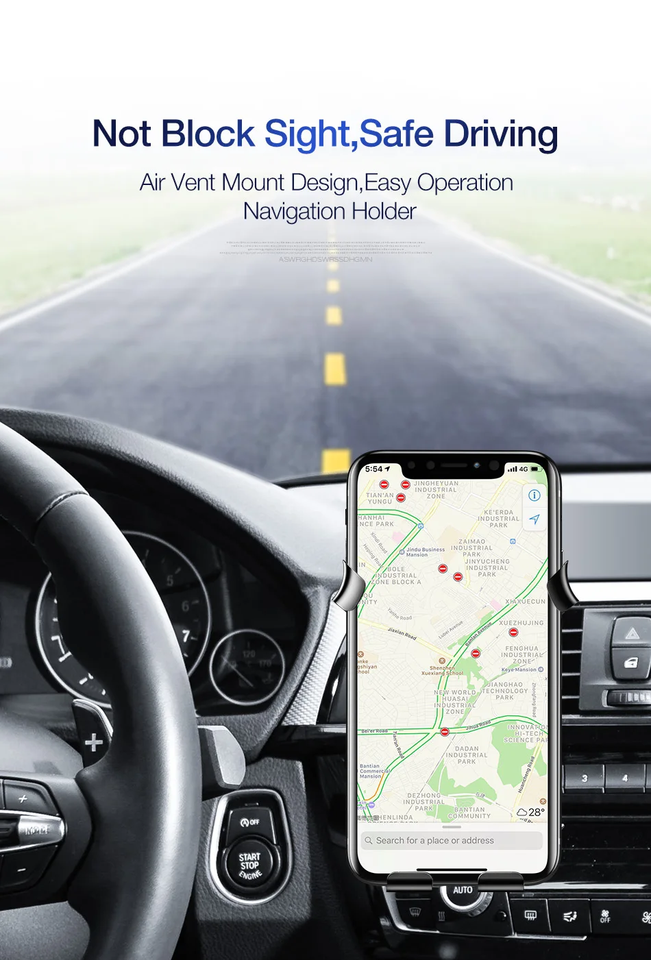 FLOVEME гравитационный Автомобильный держатель для телефона в автомобиле, подставка для мобильного телефона, автомобильный держатель для iPhone X 7, поддержка смартфона Voiture