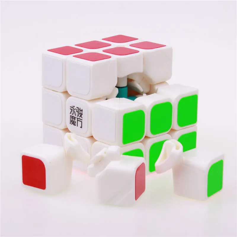 YongJun Chilong 3x3x3 магические Пазлы куб YJ 3 слоя магический скоростной куб профессиональный конкурсный куб MoYu Neo Cubo Magico для детей