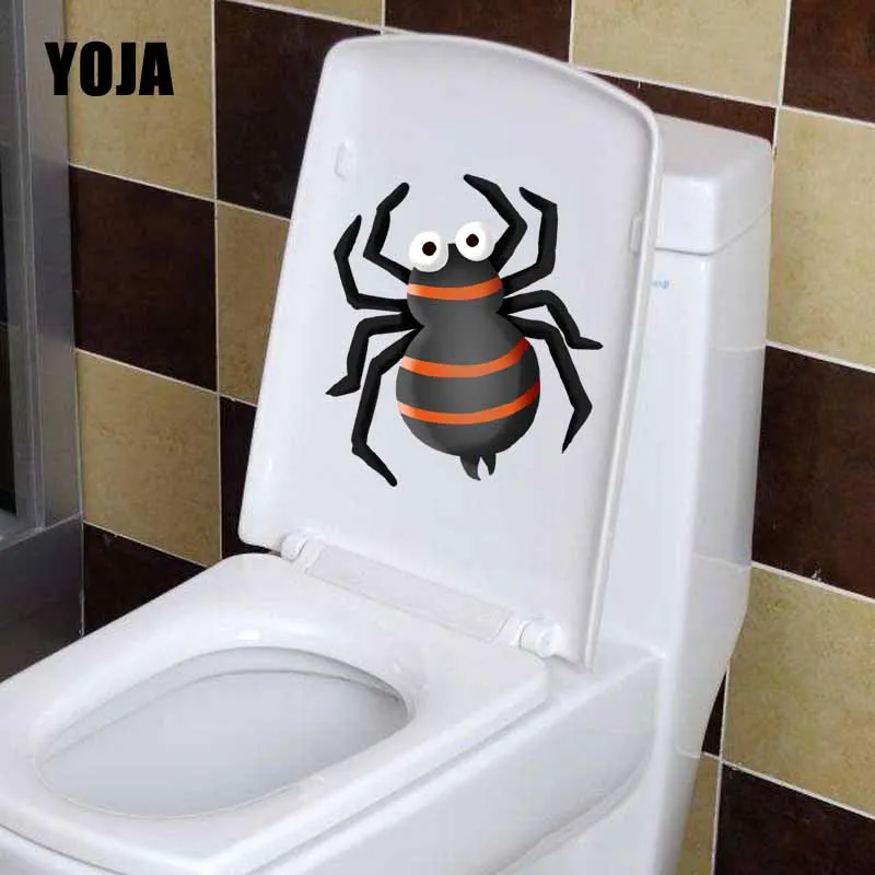 YOJA 19 4X22 1 см желтый полосатый черный паук мультфильм Забавный домашний декор