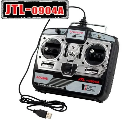 JTL 6CH RC Simulator XTR + Real flight G7 phoenix5.0 0904A real helicopter simulator CD disk Mode 1/Mode 2 P2|Детали и аксессуары| |